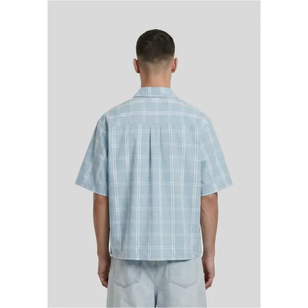  Moška srajca URBAN CLASSICS TB8219-21550 ZAMRZNITEV MODRA 