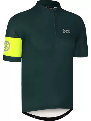 Moški kolesarski dres NORDBLANC CAMEL NBSMF8079 ZELENA