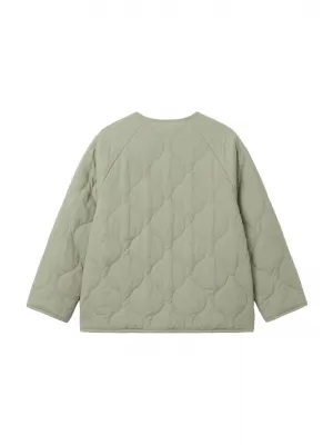 Dekliška prešita jakna URBAN CLASSICS UCK7175-03259 MEHKA SALVIJA