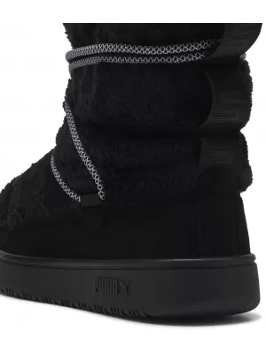 Ženski čevlji PUMA SNOWBAE SUEDE WNS 40217501 PUMA BLACK/FLAT TEMNO SIVA