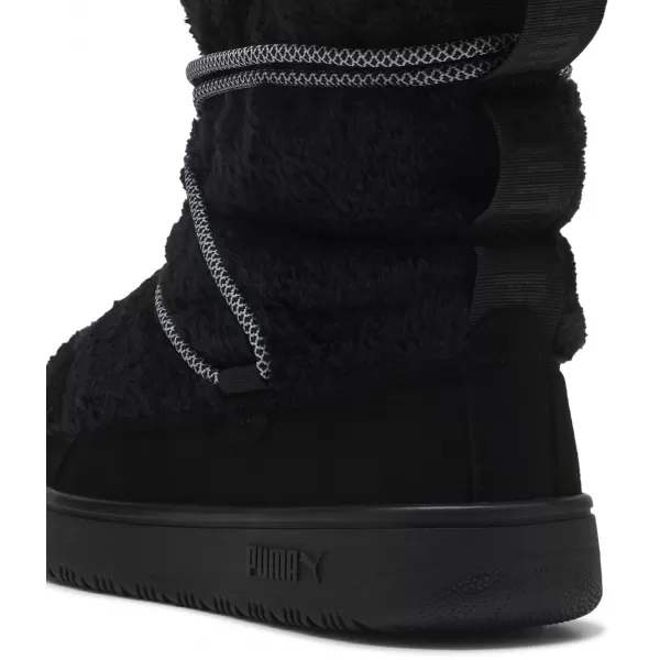  Ženski čevlji PUMA SNOWBAE SUEDE WNS 40217501 PUMA BLACK/FLAT TEMNO SIVA 
