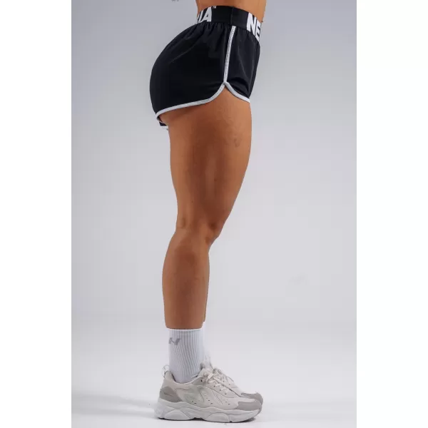  Ultra lahke kratke hlače za trening NEBBIA PRIMAL 867 ČRNA 