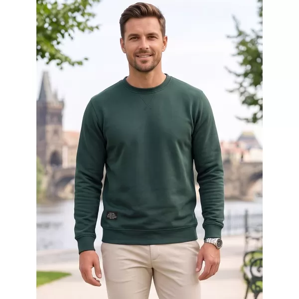  Moški pulover ALTISPORT NP/ALMST43001 STEKLENICA ZELENA 