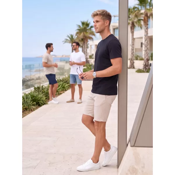  Moška majica s kratkimi rokavi ALTISPORT NP/ALMST20001 ČRNI OPAL 