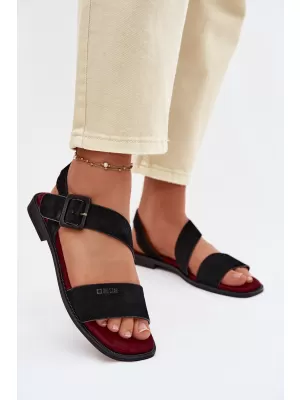 Ženske sandale BIG STAR SHOES TT274490 ČRNA