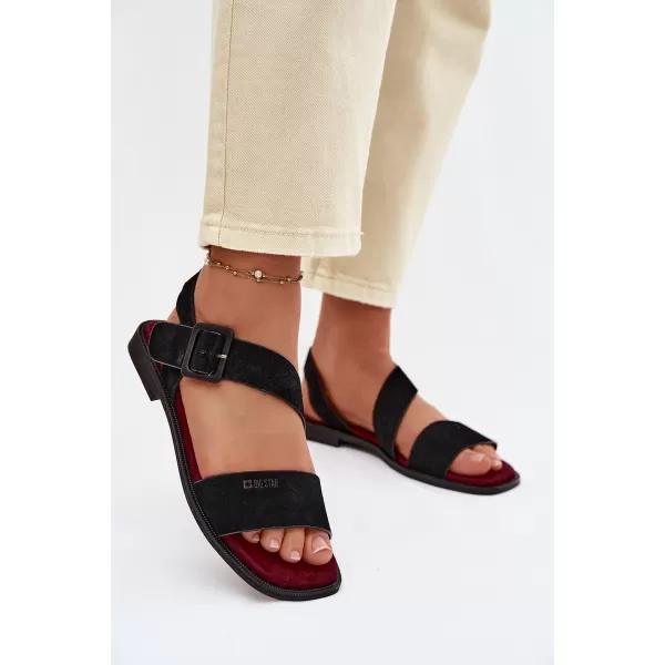  Ženske sandale BIG STAR SHOES TT274490 ČRNA 