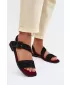 Ženske sandale BIG STAR SHOES TT274490 ČRNA
