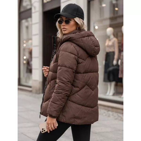  Ženska jakna DSTREET TY5752 RJAVA 