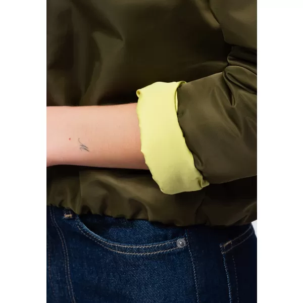  Ženska jakna OMBRE OW-JT-E0003 KAKI 