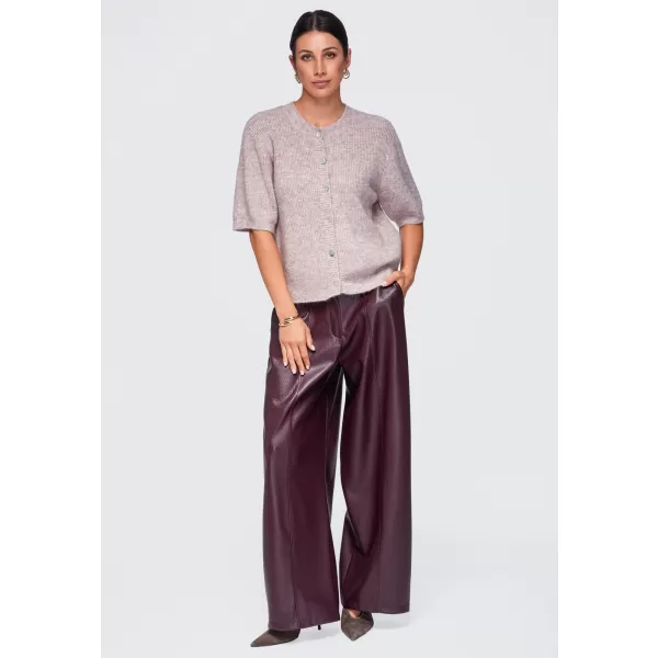  Ženska bluza OMBRE OW-TS-E0091 UMAZANO ROZA 