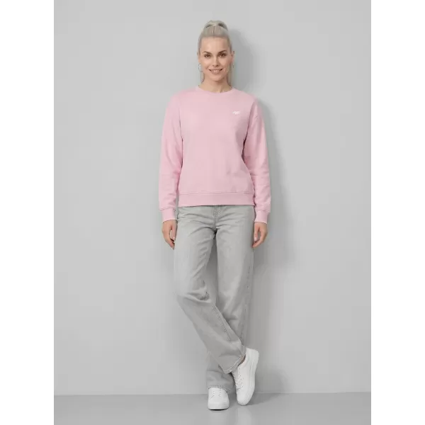  Ženski pulover 4F WMM00TSWSF2534 SVETLO ROZA 