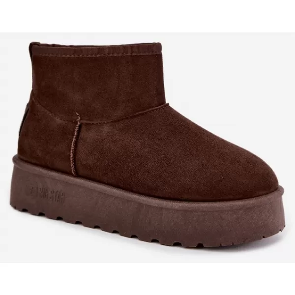  Ženski čevlji BIG STAR SHOES UU274223 RJAVE/BEŽ SENCE 