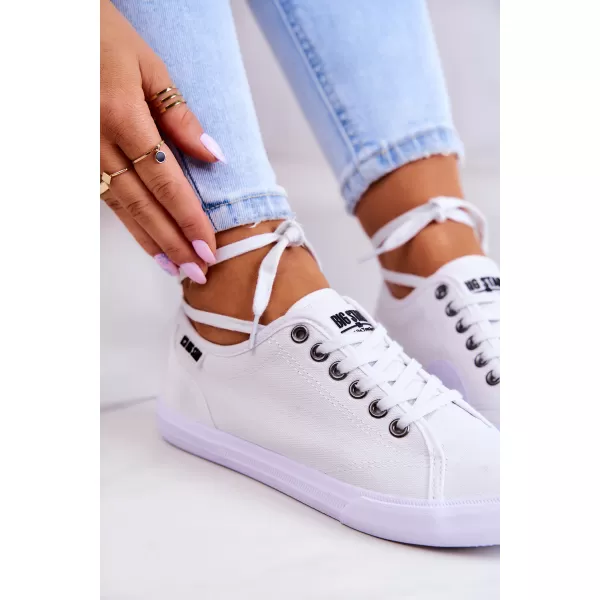  Ženske superge BIG STAR SHOES W274835 BELA 