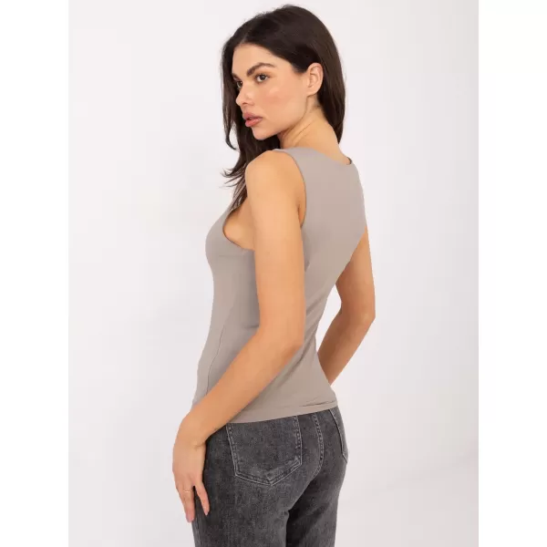  Ženski top SUBLEVEL D12099M02803A TEMNO BEŽ 