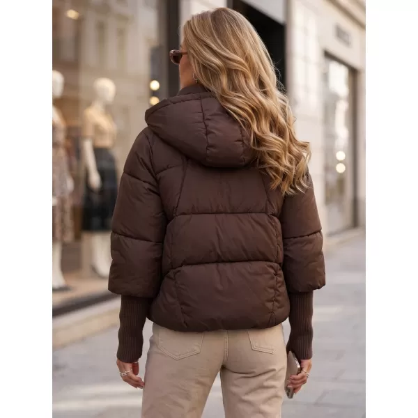  Ženska jakna DSTREET TY5895 RJAVA 