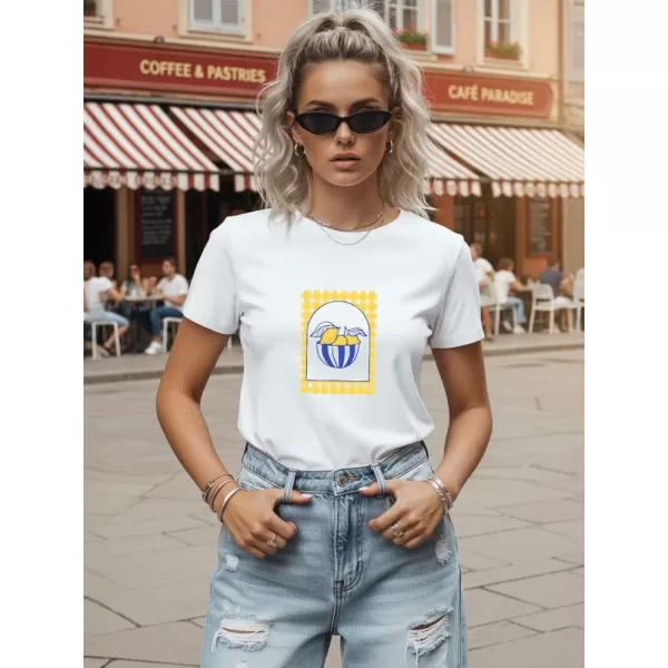  Ženska majica s kratkimi rokavi DSTREET NX8044RY-WH BELA 