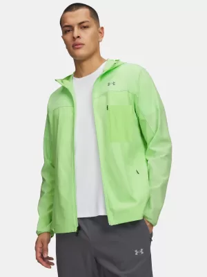 Moška jakna UNDER ARMOUR VELOCITI PRO STORM JACKET 6005897-712 ZELENA