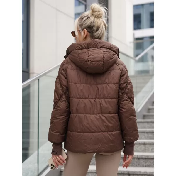  Ženska jakna DSTREET TY5760 RJAVA 