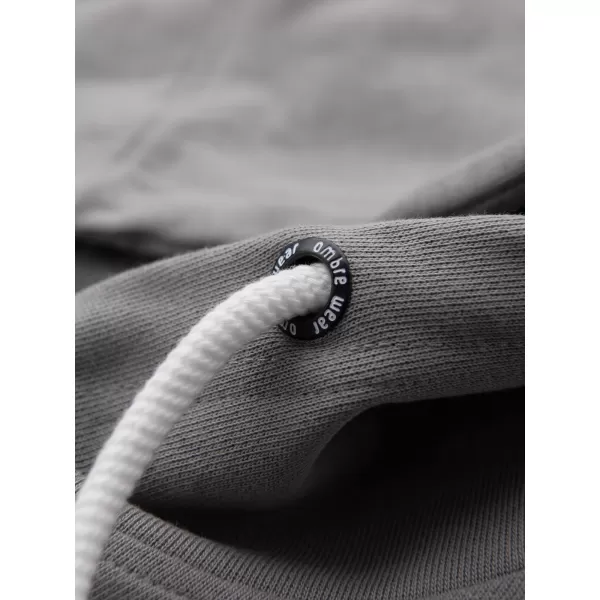  Moški pulover OMBRE OM-SSBZ-0272 SIVA 