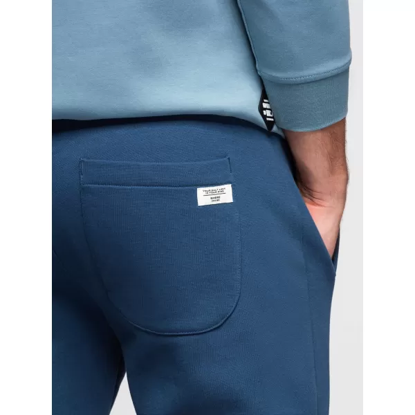  Moške hlače OMBRE OM-PABS-0304 TEMNO MODRA 