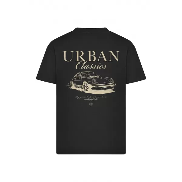  Moška majica s kratkimi rokavi URBAN CLASSICS TB8755 ČRNA 