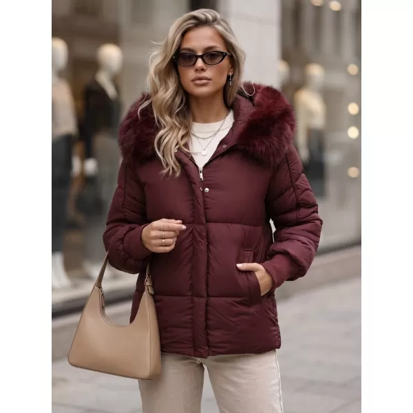  Ženska jakna DSTREET TY6003 BORDO 