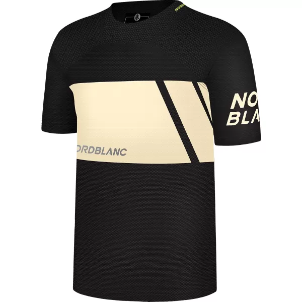  Moška funkcionalna kolesarska majica NORDBLANC MUD NBSMF8083 ČRNA 