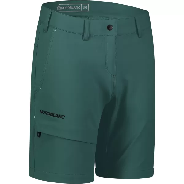  Ženske kratke hlače NORDBLANC COPSE NBSPL8347 ZELENA 