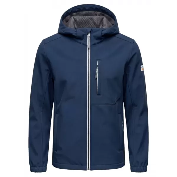  Moška softshell jakna OMBRE C581 MORNARSKO MODRA 