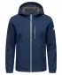 Moška softshell jakna OMBRE C581 MORNARSKO MODRA