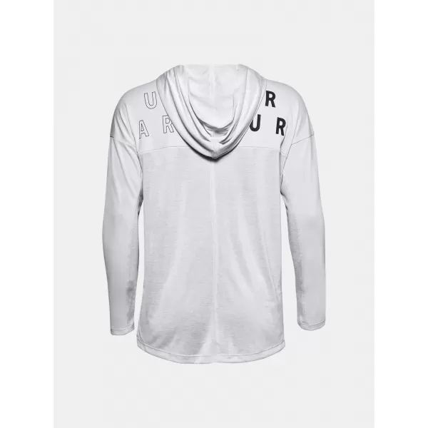  Ženski pulover UNDER ARMOUR TECH TWIST GRAPHIC HOODIE 1351977-014 SIVA 