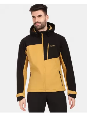 Moška softshell jakna KILPI ONTAVIO-M 1M0112KI ZLATI