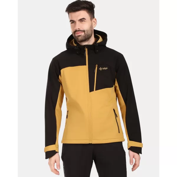  Moška softshell jakna KILPI ONTAVIO-M 1M0112KI ZLATI 