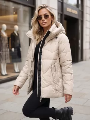 Ženska jakna DSTREET TY5937 BEŽ