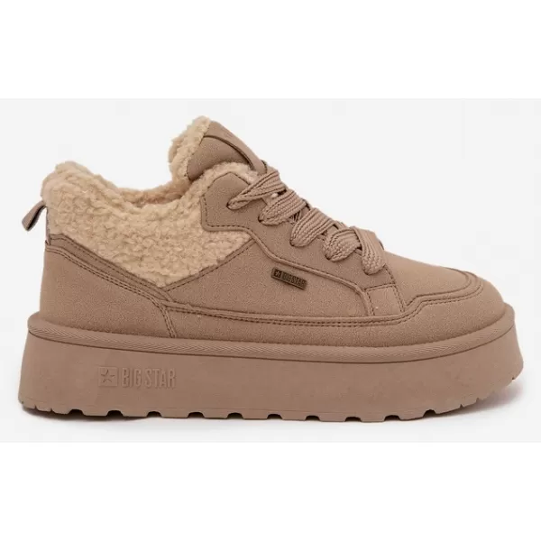  Ženski snežaki BIG STAR SHOES SS274105 BEŽ 