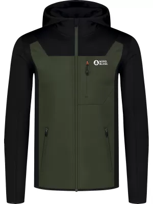 Moški powerfleece pulover NORDBLANC SPRAWL NBSFM8333 ZELENA
