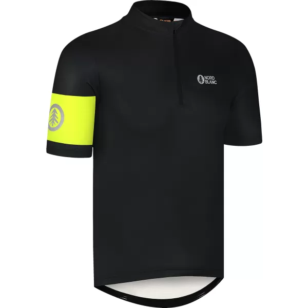  Moški kolesarski dres NORDBLANC CAMEL NBSMF8079 ČRNA 