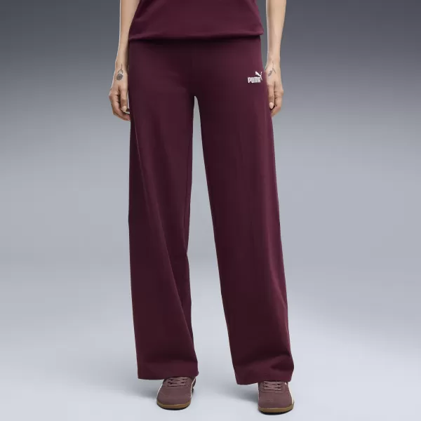  Ženske pajkice PUMA ESS SMALL NO. 1 LOGO HIGH-WAIST STRAIGHT 68242924 RUBY NOIR 