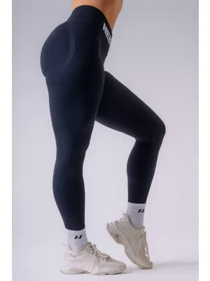 Ženske pajkice NEBBIA FLOW SEAMLESS 496 TEMNO MODRA