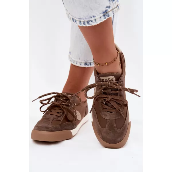  Ženske superge BIG STAR SHOES UU274002 RJAVA/BEŽ 