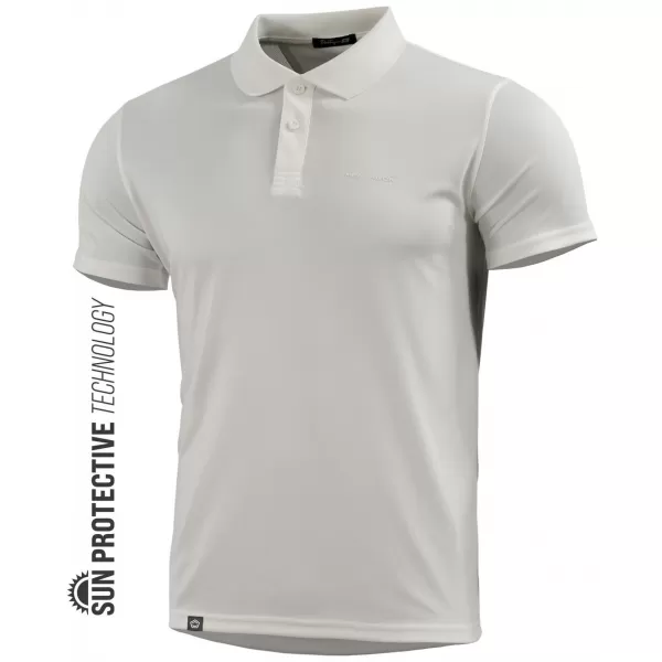  Moška majica s kratkimi rokavi PENTAGON ANASSA POLO K09017 BELA 