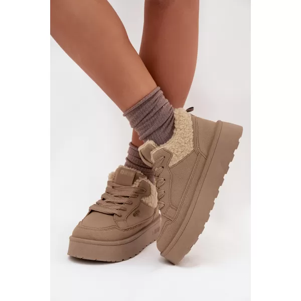 Ženski snežaki BIG STAR SHOES SS274105 BEŽ 