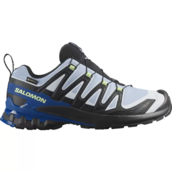  Moški čevlji SALOMON XA PRO 3D V9 GORE-TEX STORM L45486500 ČRNA/BRUNNERA MODRA/BRSKANJE PO SPLETU 