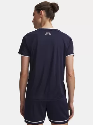 Ženska majica s kratkimi rokavi UNDER ARMOUR UA W CH. TRAIN SS 6009887-410 MODRA