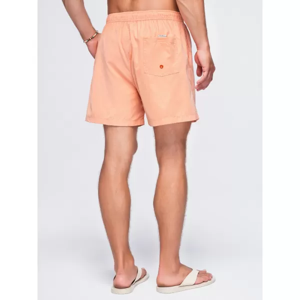  Moške kratke hlače OMBRE OM-SRSS-0216 PASTELNO ORANŽNA 