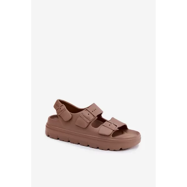  Ženske sandale BIG STAR SHOES TT274A035 RJAVA/BEŽ 
