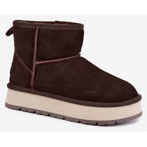  Ženski čevlji BIG STAR SHOES UU274693 RJAVA/BEŽ 