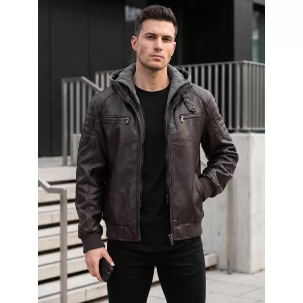  Moška jakna DSTREET TX5136 RJAVA 