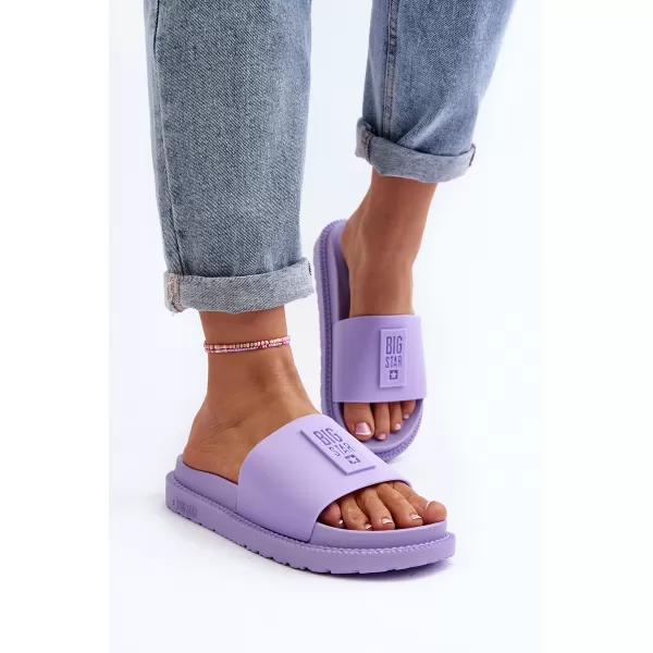  Ženski copati BIG STAR SHOES LL274426 VIJOLIČNA 