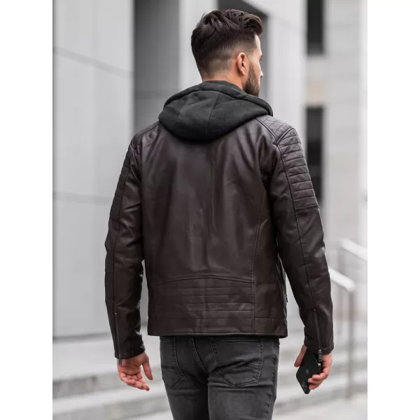  Moška jakna DSTREET TX5142 RJAVA 